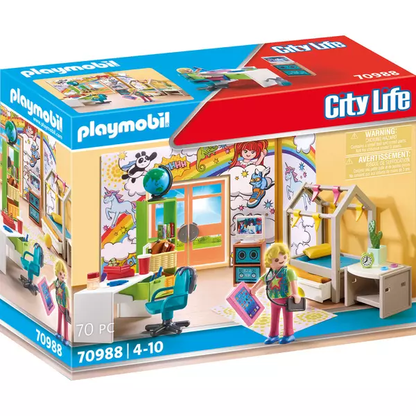 Playmobil: Cameră pentru adolescenți - 70988
