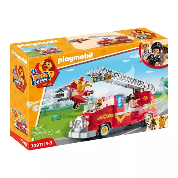 Playmobil: Duck on Call, Mașină de pompieri - 70911