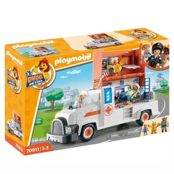 Playmobil: Duck on Call - Mentőkocsi 70913