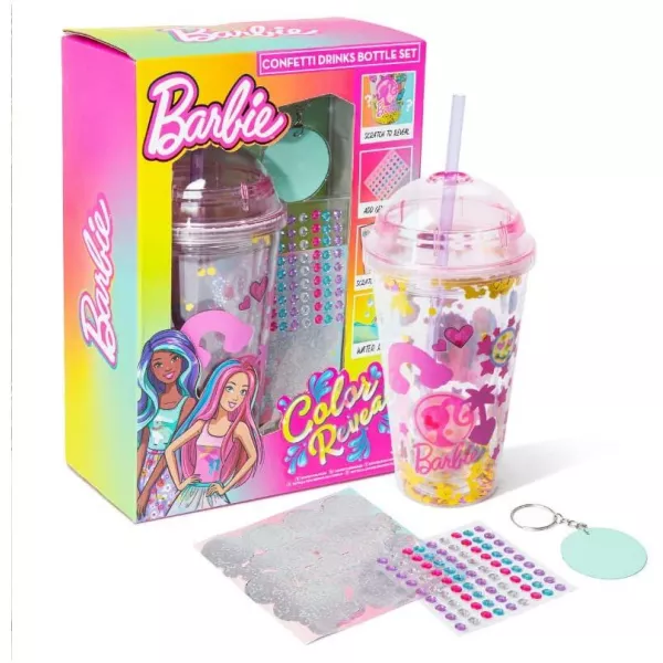 Barbie Color Reveal: Pahar cu capac, care poate fi decorat