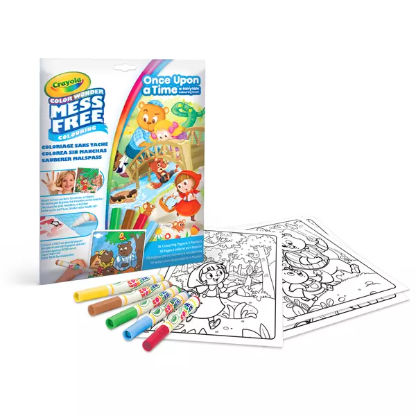 Crayola: Color Wonder - Livro para colorir sem sujeira do País das Maravilhas