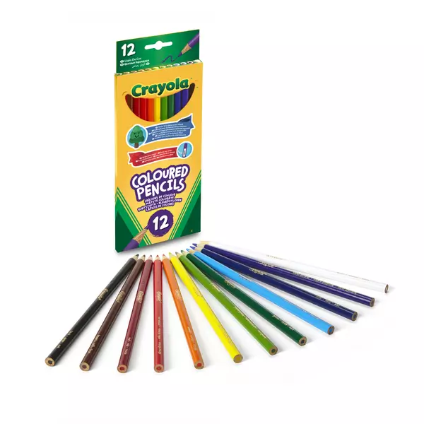 Crayola: 12 db színesceruza készlet