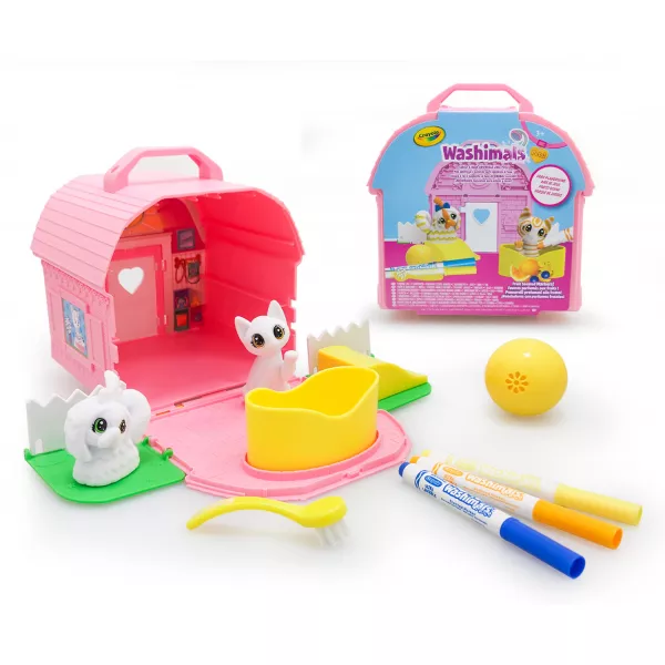 Crayola Washimals: Colorieren und Abwaschen - Spielset Spielplatz
