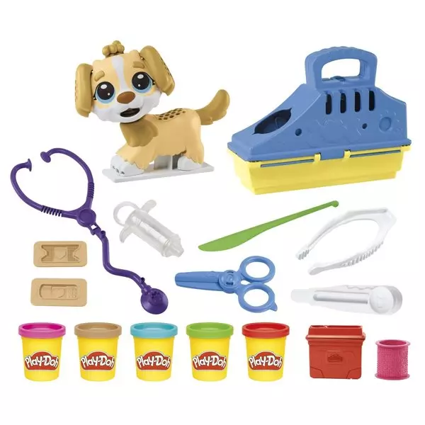 Play-Doh: Medicul veterinar - set de plastilină