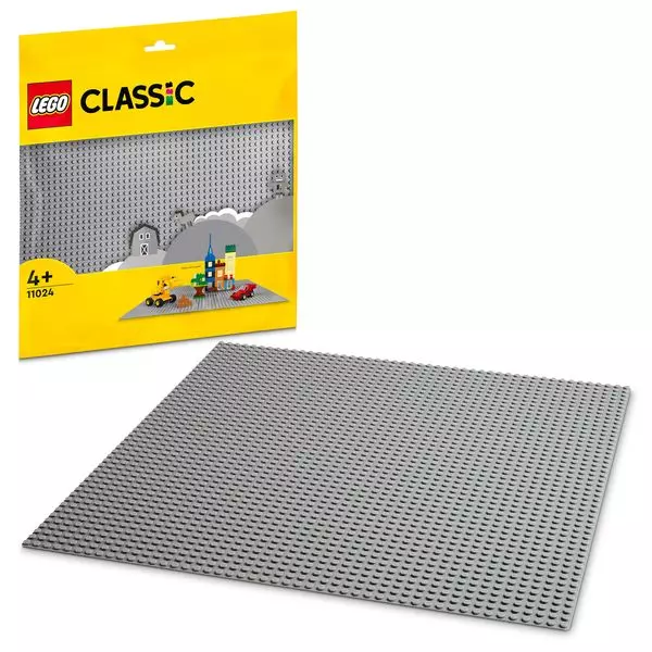 LEGO Classic: Placă de bază gri -11024