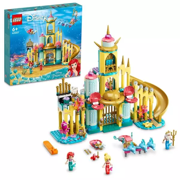 LEGO® Disney Princess: Ariel víz alatti palotája 43207