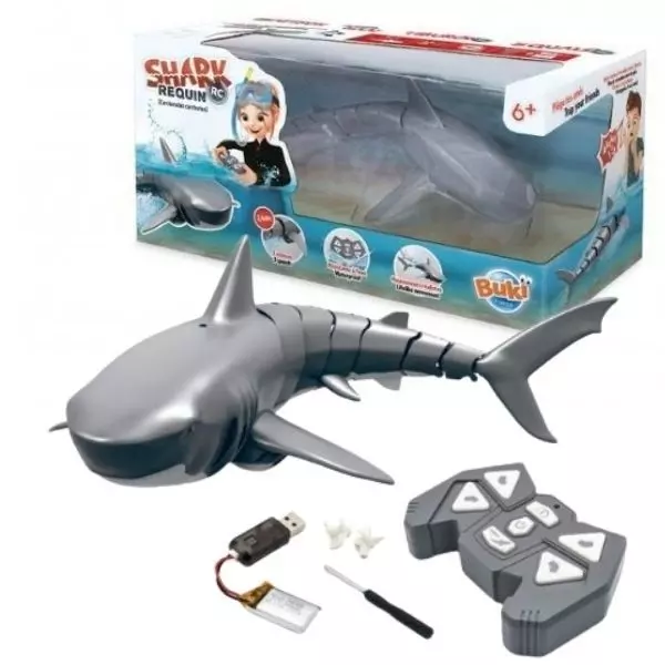 BUKI: Távirányítós RC cápa
