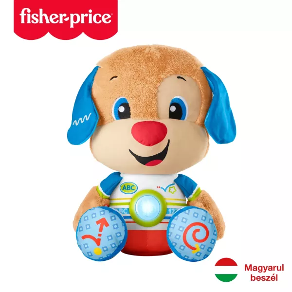 Fisher-Price: Cățeluș educativ foarte mare - în lb. maghiară