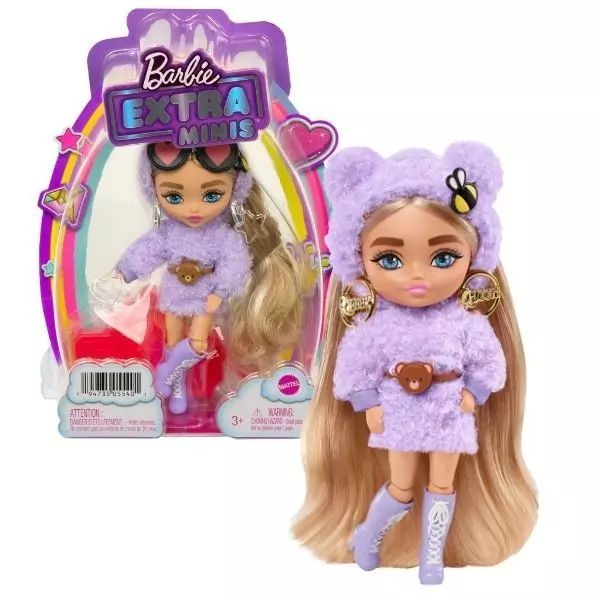 Barbie: Extravagáns mini baba szőke hajjal