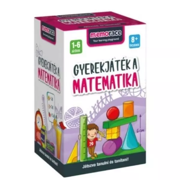 MemoRace: Matematica este o joacă de copii - joc de societate în lb. maghiară