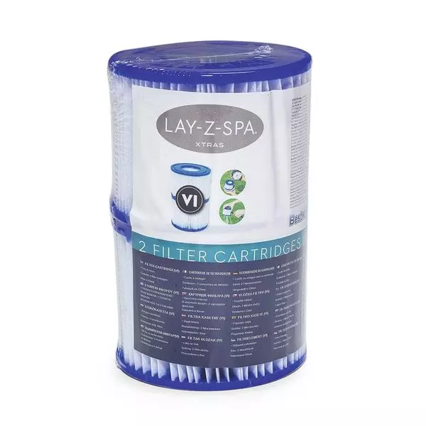 Bestway: Lay-Z-Spa VI. vodni filter za jacuzzi - komplet 2 kosa.