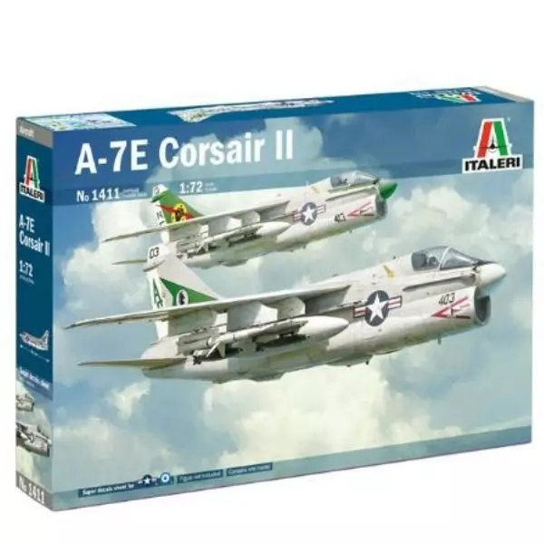 Italeri: A-7E Corsair II repülőgép makett, 1:72