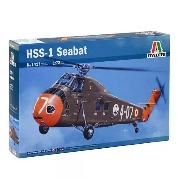 Italeri: HSS-1 Seabat helikopter makett, 1:72