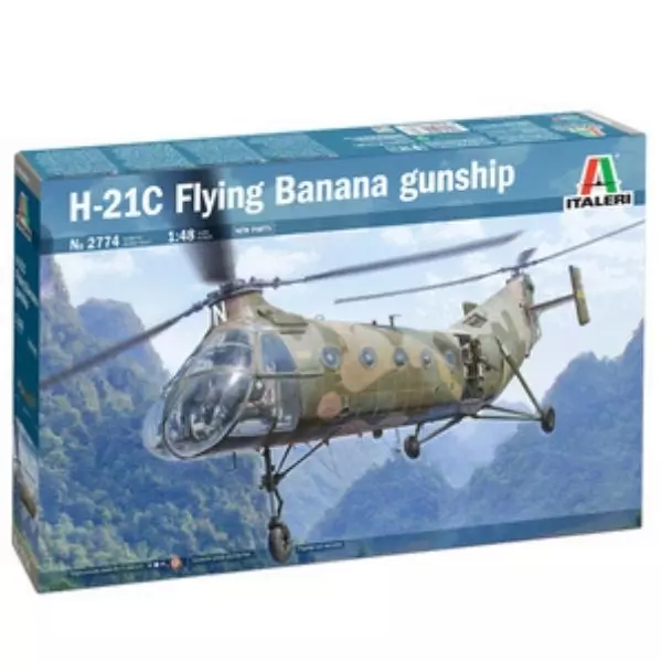 Italeri: Machetă elicopter H-21C Flying Banana G - 1:24