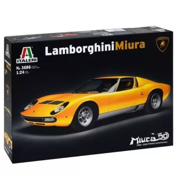 Italeri: Machetă Lamborghini Miura - 1:24