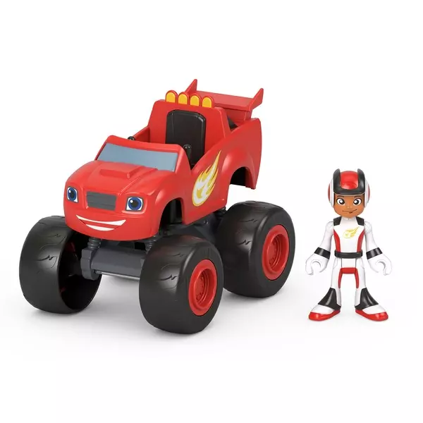 Blaze and the Monster Machines: Vehicul cu figurină - Blaze și AJ