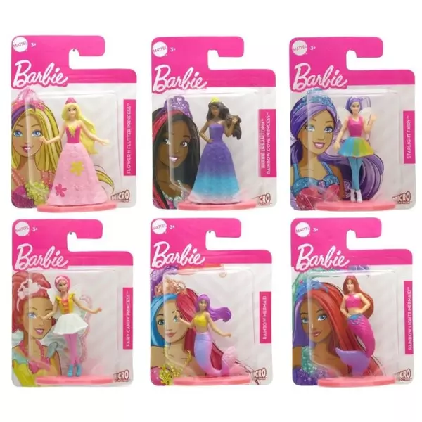 Barbie: Mini figurine de colecție - diferite