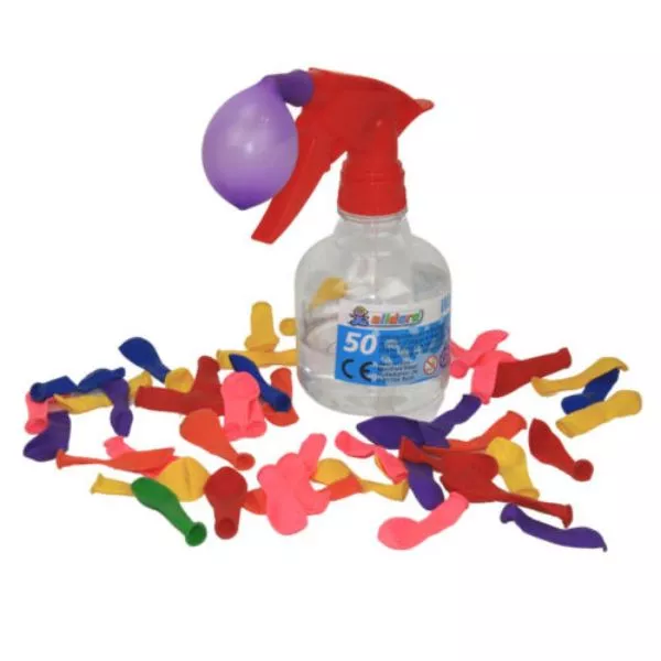 Alldoro: Set de 50 de baloane cu apă cu pompă de umplere