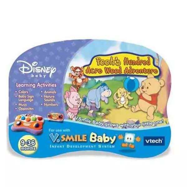 V. Smile Baby: Aventurile lui Winnie the Pooh în Pădurea de 100 acri - casetă program în lb. engleză