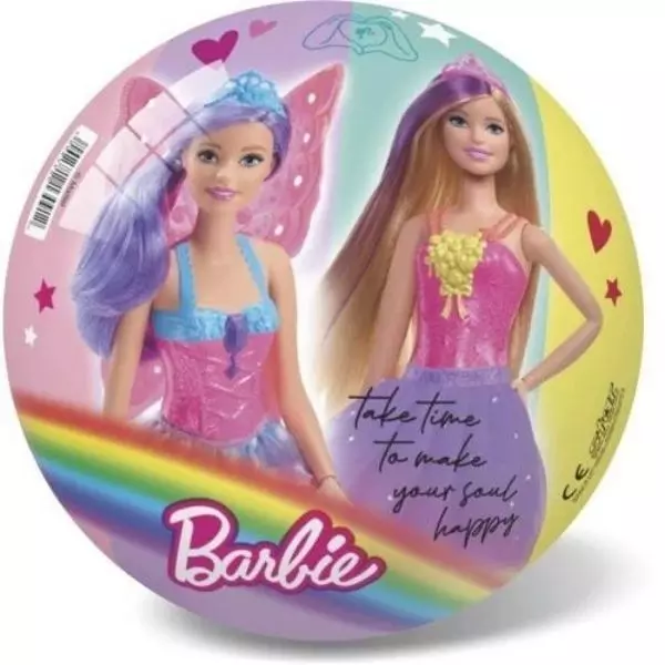 Barbie mintás gumilabda - 20 cm