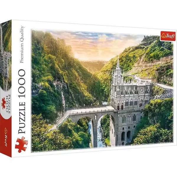 Trefl: Las Lajas-i szentély, Kolumbia puzzle – 1000 darabos