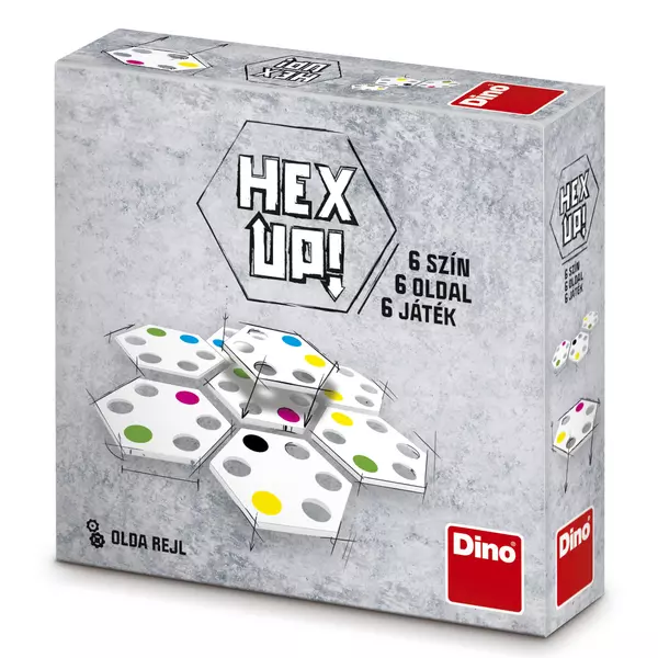 Hex Up - joc de societate cu instrucțiuni în lb. maghiară