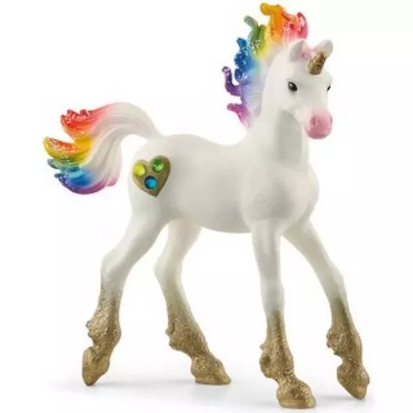 Schleich: Figurină mânz unicorn Rainbow Love - 70727