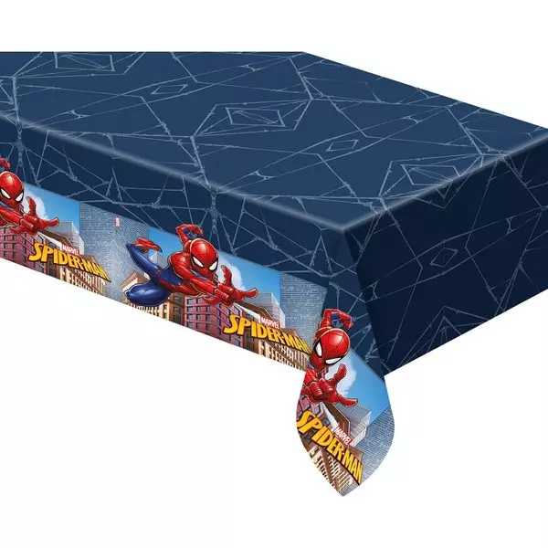 Față de masă din plastic cu model Spider-Man - 120 x 180 cm