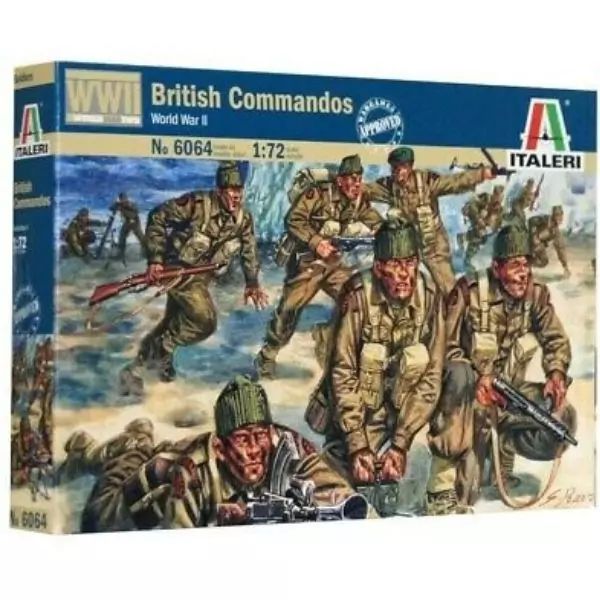 Italeri: II. világháborús brit kommandósok, 1:72 akciós termékkép 1