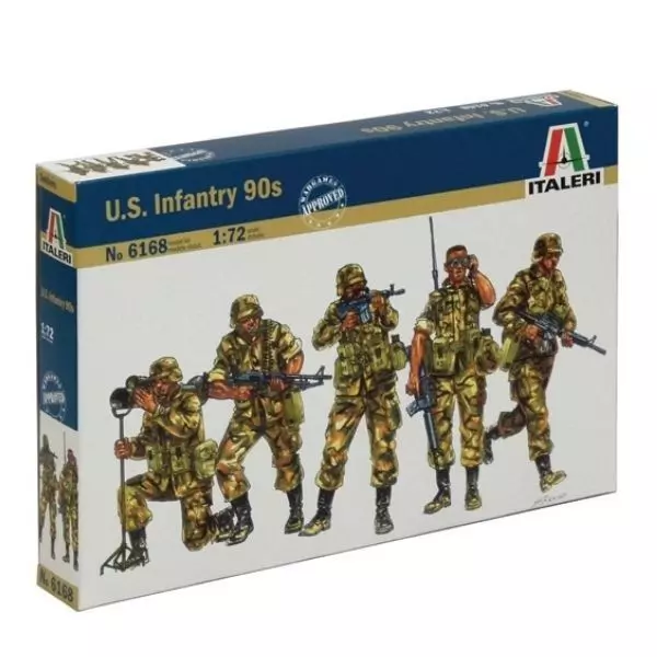 Italeri: Soldați Infanterie SUA din anii 90 - 1:72