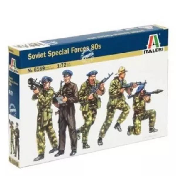 Italeri: Szovjet Speciális Erők katonái a &#039;80 évekből, 1:72 akciós termékkép 1