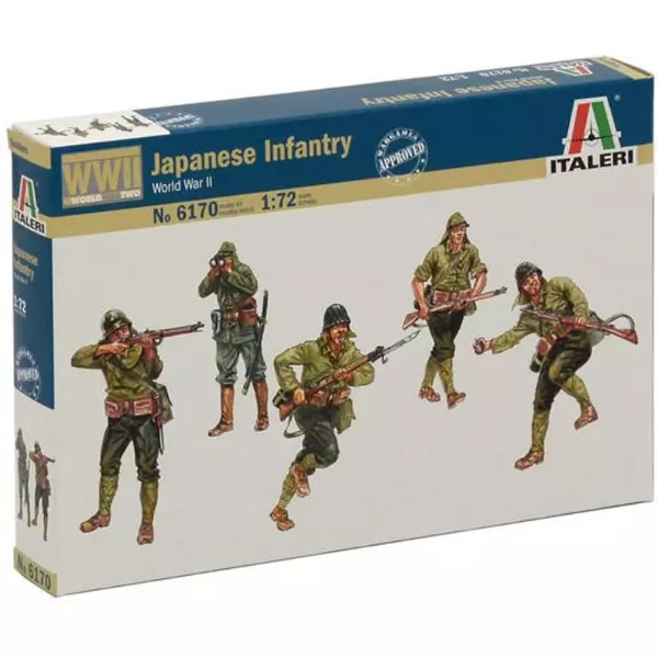 Italeri: Set de figurine Japanese Infantry WWII - 1:72