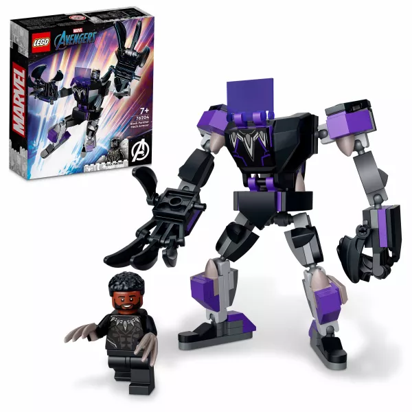 LEGO Super Heroes: Armura de robot a lui Black Panther - 76204