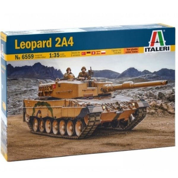 Italeri: Leopard 2A4 harckocsi makett, 1:35 akciós termékkép 1