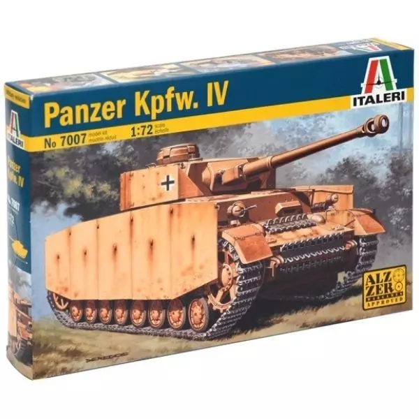 Italeri: Machetă tanc german Panzerkampfwagen IV - 1:72