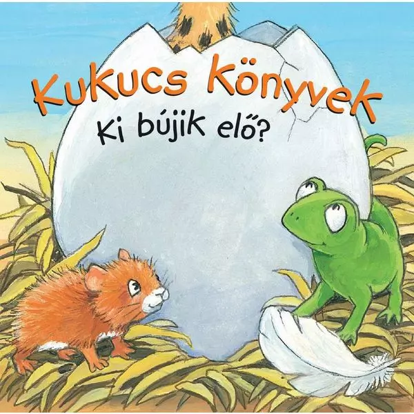 Cărți Cucu-bau: Cine iese? - carte pentru copii în lb. maghiară
