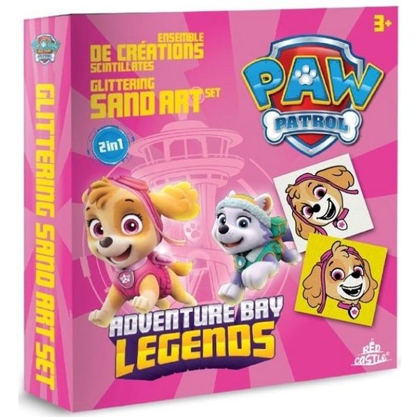 Mancs őrjárat: 2 az 1-ben Adventure Bay homokkép készítő szett akciós termékkép 1