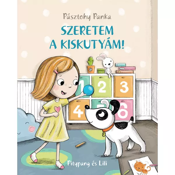 Îmi iubesc cățelul! - carte pentru copii în lb. maghiară