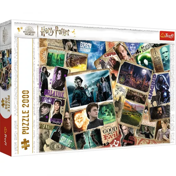 Trefl: Harry Potter Caractere - puzzle cu 2000 de piese