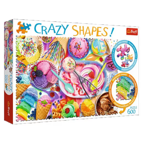 Trefl Crazy Shapes: Édes álmok- 600 darabos puzzle