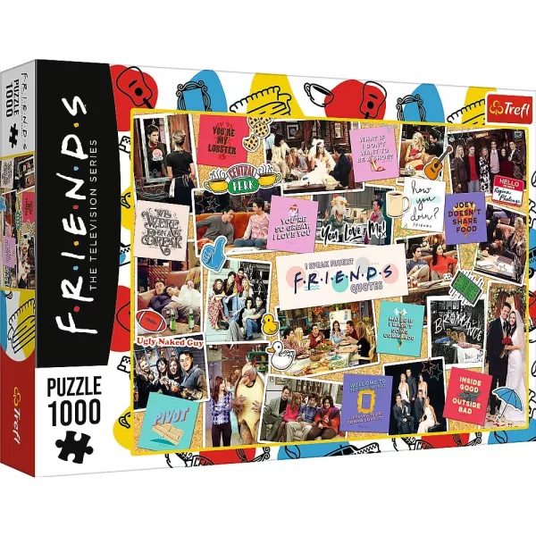 Trefl: Jóbarátok, a legjobb pillanatok -1000 darabos puzzle