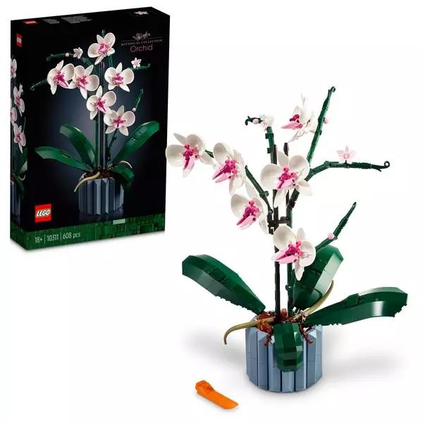 LEGO® Icons Orchidea virág ajándék 10311