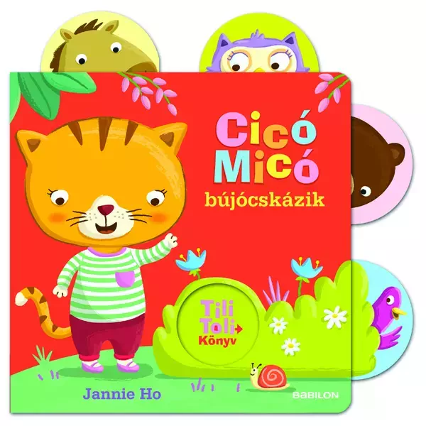 Tili-Toli: Pisicuţa joacă de- a v-aţi ascunselea - cărticică pentru copii, în lb. maghiară