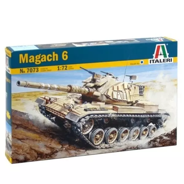 Italeri: Magach 6 tank makett, 1:72