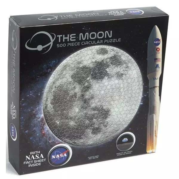 NASA: kerek 500 darabos puzzle - Hold