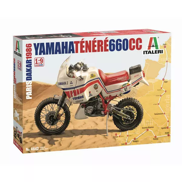 Italeri: Machetă Yamaha Tenere 660 cc 1986 - 1:9