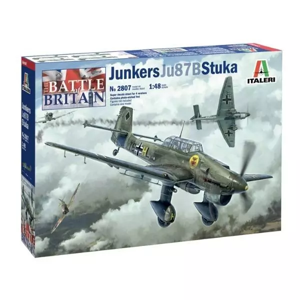 Italeri: Machetă Junkers Ju 87 B Stuka - 1:48