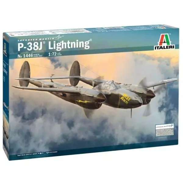 Italeri: Machetă P-38J Lightning - 1:72