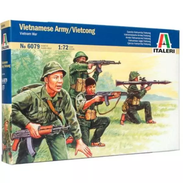 Italeri: Set de figurine Vietnamese Army, Vietcong - 1:72