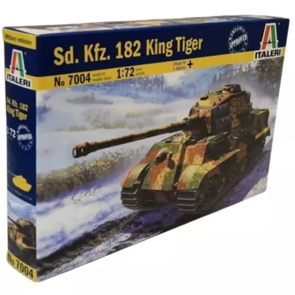 Italeri: Machetă Sd. Kfz. 182 King Tiger - 1:72